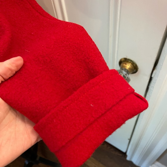 Swiss red wool jacket - Picture 6 of 7